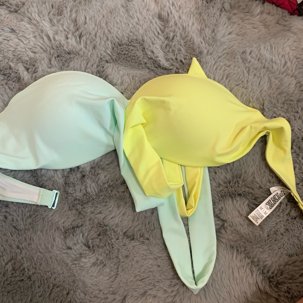 VS PINK wrap bikini top dual color